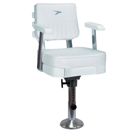 Ladder Back Helm Chair with WP21-18S Pedestal image number 0