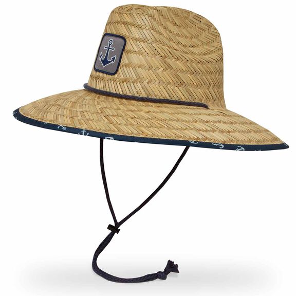 Tossed Anchors Catamaran Straw Hat image number 0