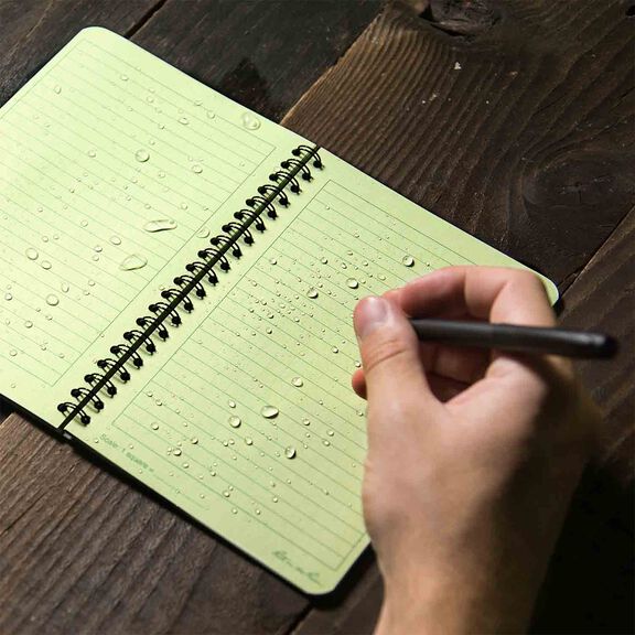 Side Spiral Notebook, Green image number 3