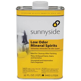 Low Odor Mineral Spirits, Quart
