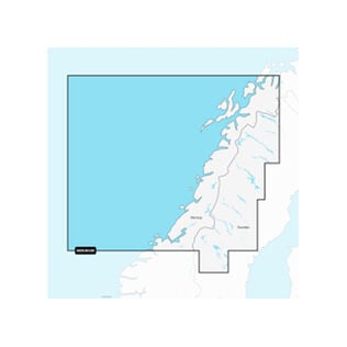 Navionics+ EU053R Norway, Trondheim to Tromso, Electronic Chart