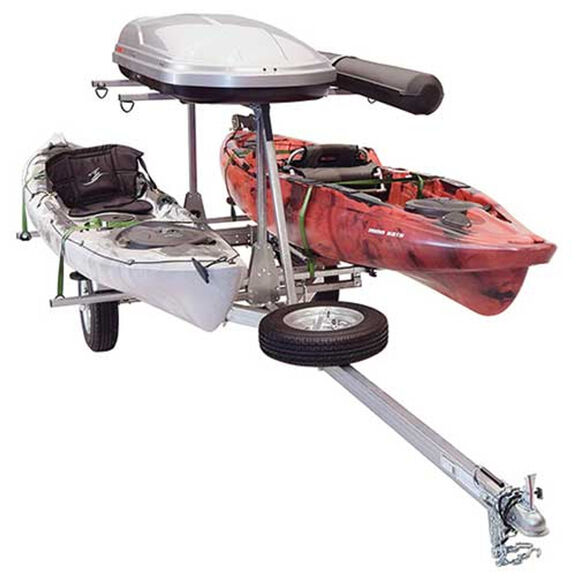 MicroSport LowBed 2 Kayak Trailer Package image number 4