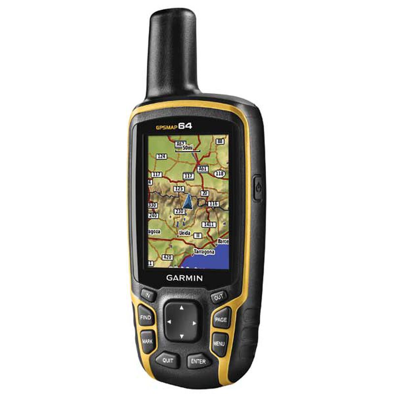 GPSMAP® 64st Handheld Wilderness Navigator with Topo Canada 100K Maps image number 0