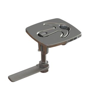 Latch, Square, 2 1/2 x 2 1/2&rdquo;, Stainless Steel