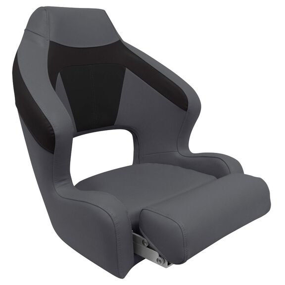 Premier Series Pontoon XL Bucket Seat with Flip Up Bolster image number 0