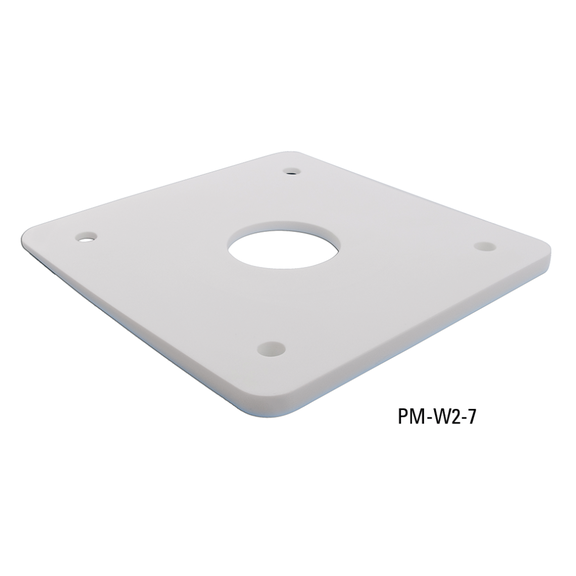2&deg; Base Wedge for Radar Mount - 7" x 7" image number 0
