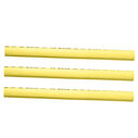 Heat Shrink Tubing 1" x 6", Yellow, 3-Pack image number 0