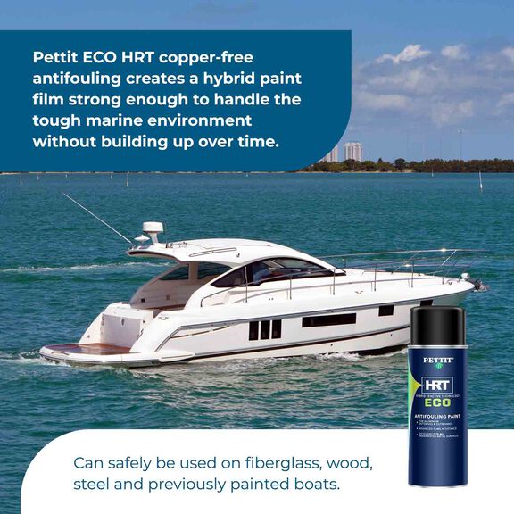 ECO HRT Copper-Free Antifouling Paint, Black image number 6
