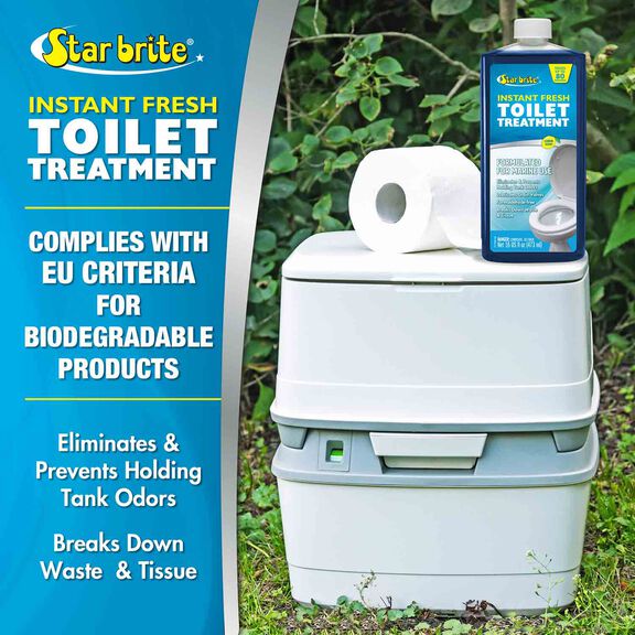 Instant Fresh Lemon Scent Toilet Treatment, 32 oz. image number 1