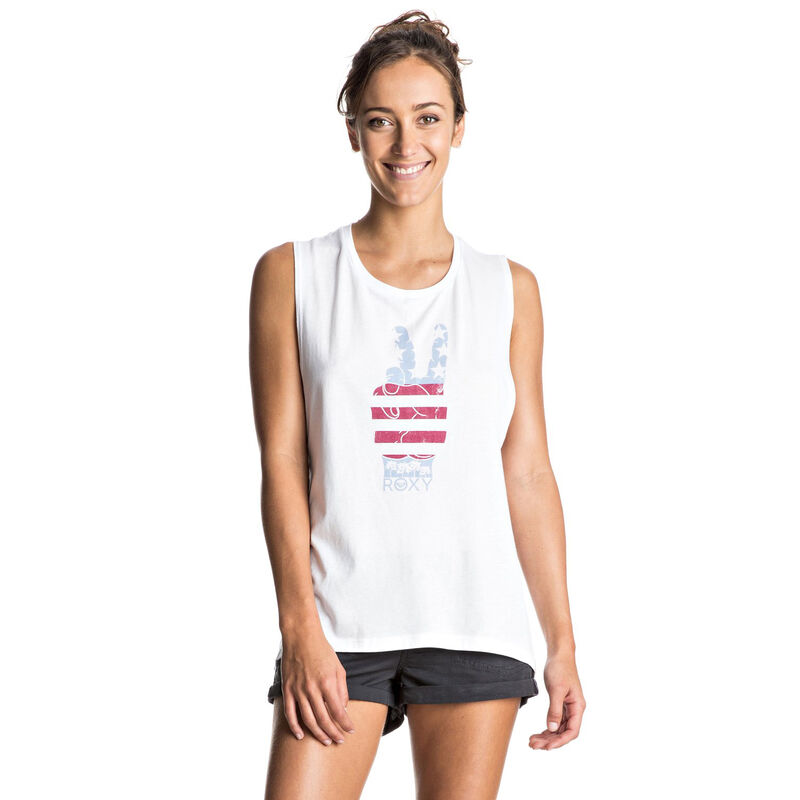 Women's Peace Hand Muscle Shirt West Marine