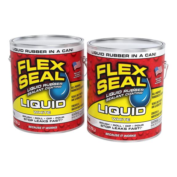 Flex Seal Liquid&reg; White Core Gallon, 2-Pack image number 0