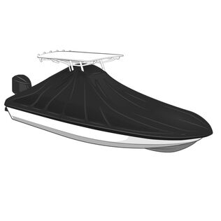 Select Fit Boat Cover for Bay Boat w/ T-Top  - 25ft6in-26ft5in - BEAM 102in