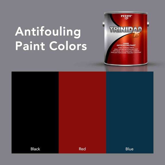 Trinidad 75 Antifouling Paint, Black, Gallon image number 3