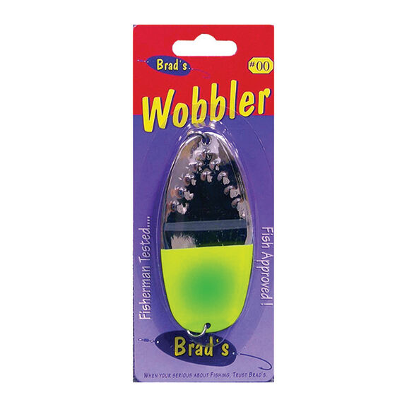 Wobbler Fishing Spoon, 3 3/4" image number 0