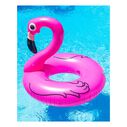 Giant Pink Flamingo Pool Float image number 0