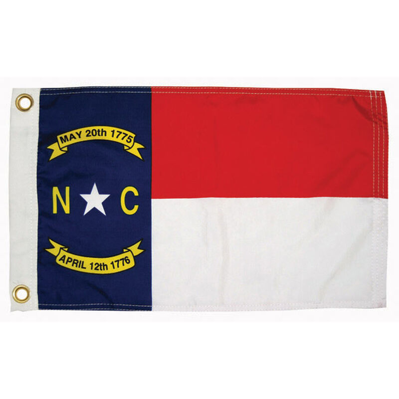 North Carolina State Flag, 12" x 18" image number 0