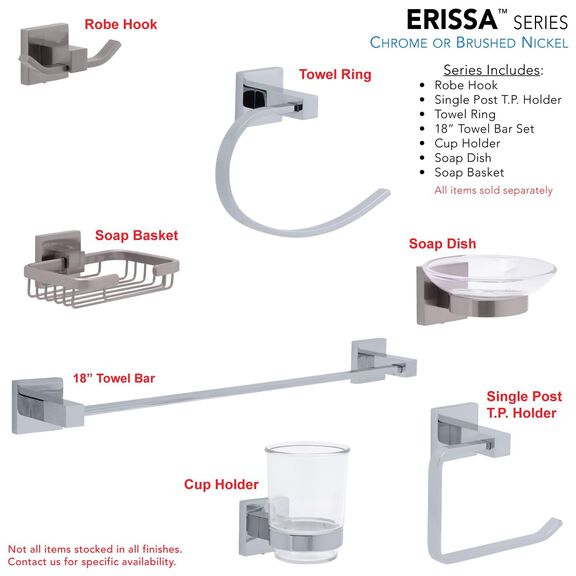 Erissa Towel Ring Brushed Nickel image number 5