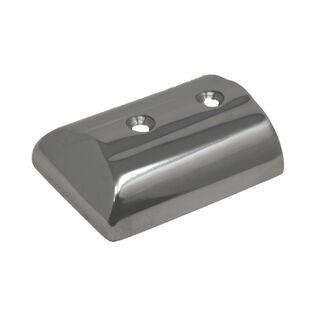 END CAP, RUB RAIL W/(2) #8 CSK HOLES