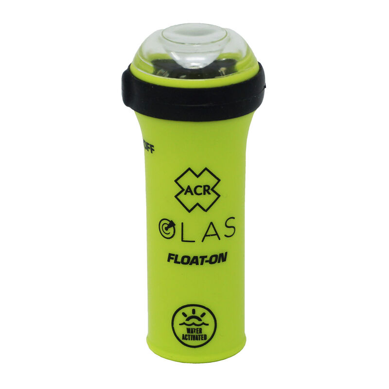 OLAS FLOAT-ON - Buoyant Wearable Crew Tracker with LED Flashlight and Water Activated Strobe image number 0