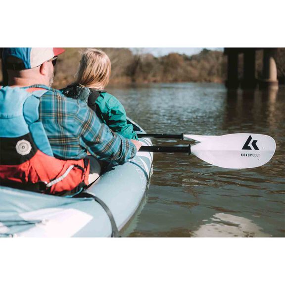 Platte-Plus 12ft 3in Tandem Inflatable Kayak, Smoke Blue image number 5
