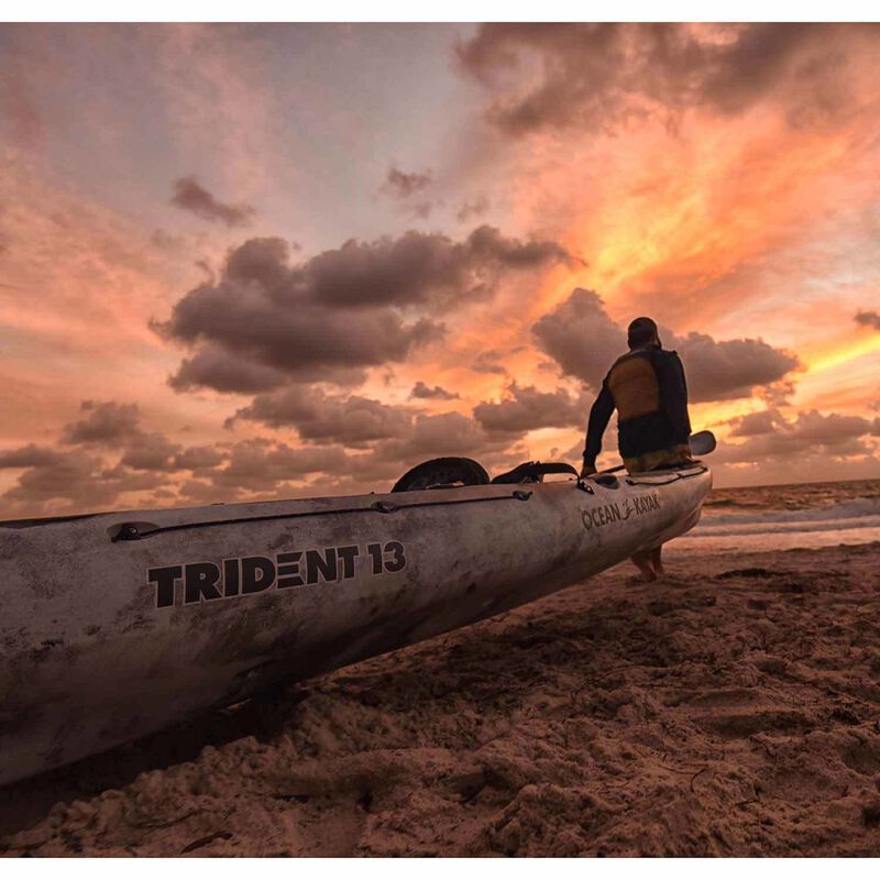 13'6" Trident 13 Angler Kayak image number 3
