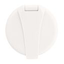 Aidack Recessed Control Valve Hot/Cold Mixer, Warm White Cup & Lid, Chrome Aidack Handle image number 4