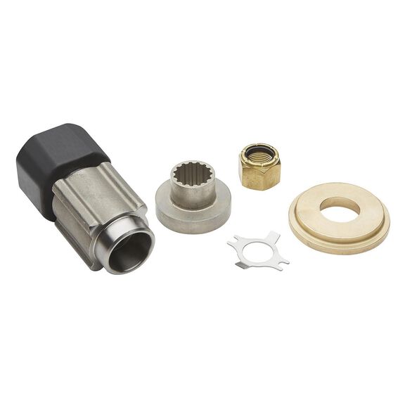 8M0101604 Flo-Torq SSR Solid Propeller Hub Kit Mercury 40 Hp CT - 350 Hp 4-Stroke Outboards with 1" Diameter Prop Shaft image number 0