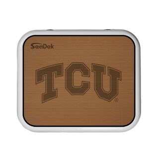 SeaDek Cooler Pad - Collegiate Collection - Fits YETI Roadie 24 - Mocha / Black, Texas Christian University