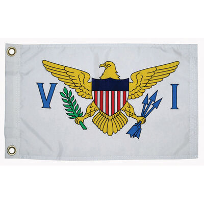US Virgin Island Courtesy Flag, 12" x 18"