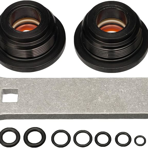 Seastar HS5157 Front Mount Hydraulic Steering Cylinder Seal Kit with Pin Wrench image number 0