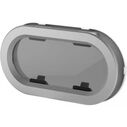Standard Series #1RE 6-3/4" L x 13-11/16" W Smoke Gray Rectangular Opening Portlight image number 1