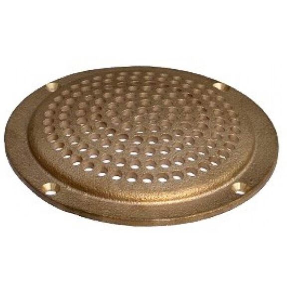 Bronze Round Hull Strainer, Max Thru Hull 2" image number 0