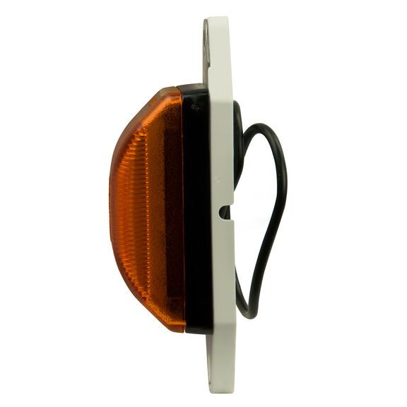2" LED Ear Mount Clearance/Side Marker Trailer Light, Amber image number 1