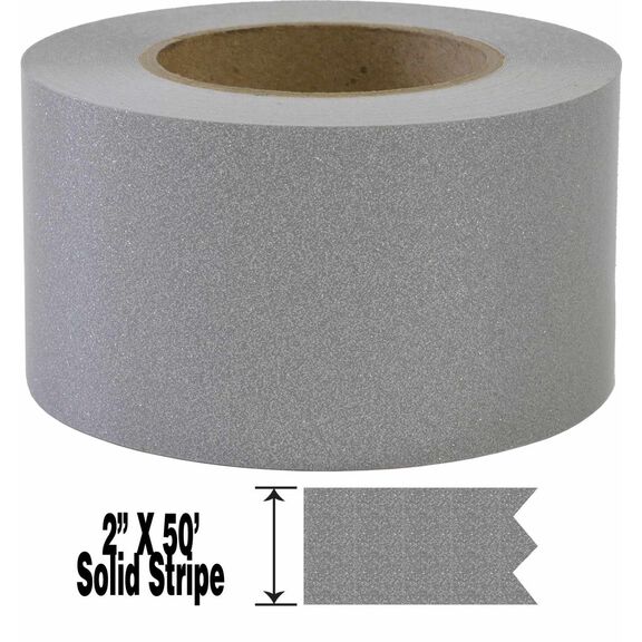 Premium 2" X 50' Single Pinstripe - Ultra Metallic Silver image number 3