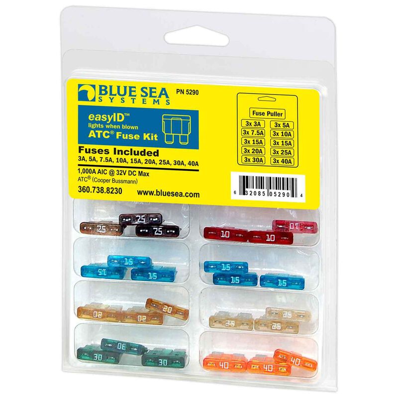 BLUE SEA SYSTEMS easyID ATC Fuse Kit West Marine