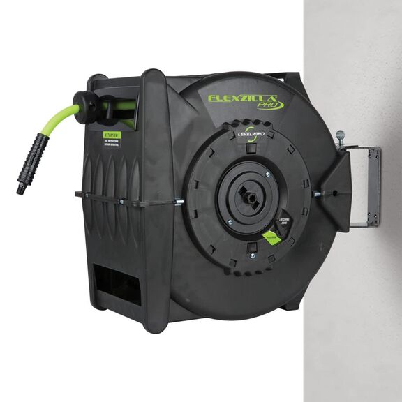 Flexzilla Pro Retractable Air hose Reel with Levelwind Technology 1/2" 50' image number 4