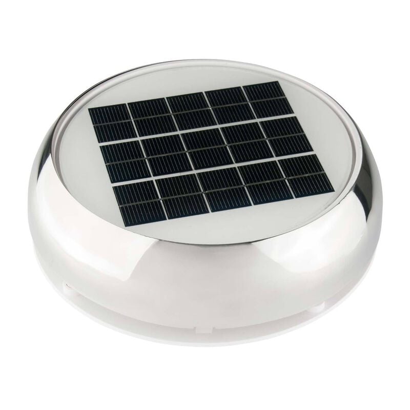 MARINCO 4" Stainless Steel Day/Night Solar Nicro Vent West Marine