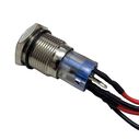16mm LED Two Position Switch, Blue image number 1