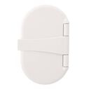 Trinidad Transom Shower Cold Only, Warm White Cup & Lid, Small Warm White Sprayer, 6' Stainless Steel Hose, Chrome Trinidad Handle image number 9