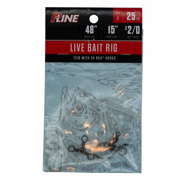 Live Bait Rig, 2/0-25lb., Clear image number 0