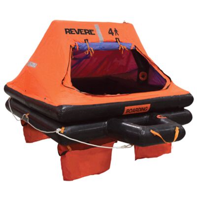 USCG 4-Person Low Profile Life Raft B Pack