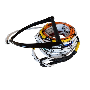 Ski Rope & Handle Combo Multi Color Take Off Loops