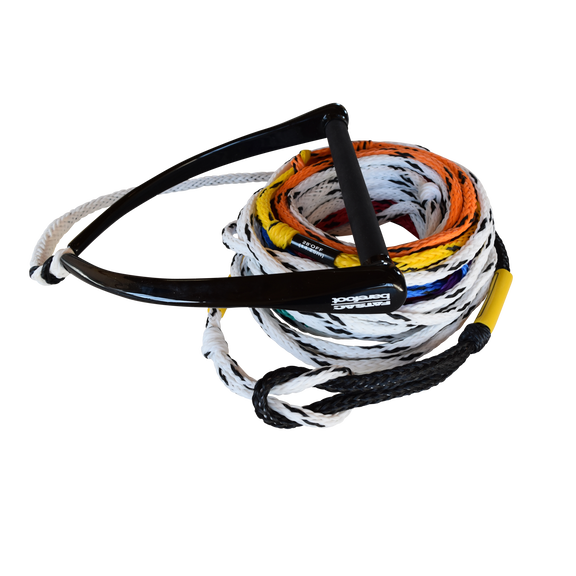 Ski Rope & Handle Combo Multi Color Take Off Loops image number 0