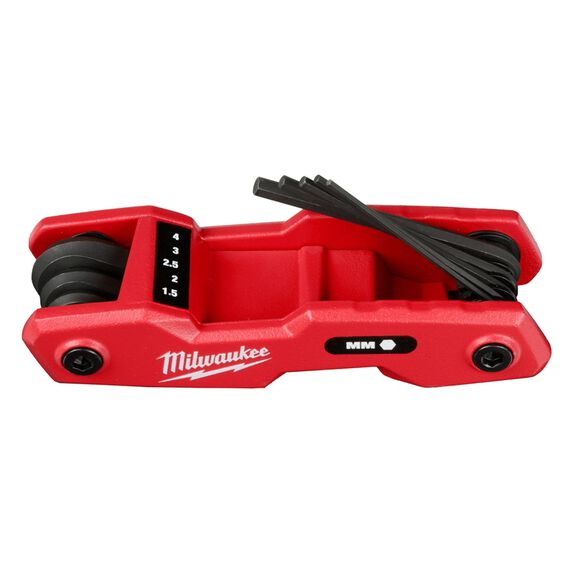 8-Key Metric Folding Hex Key Set image number 6