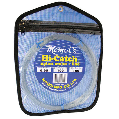 Hi-Catch Nylon Mono-Line Leader Coil, Smoke Blue, 100 yds.