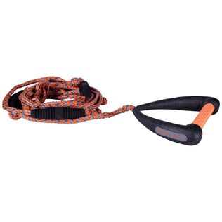 25' Pro Surf Rope with Handle, Blue/Yellow
