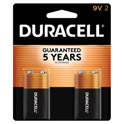 Coppertop 9V Battery, 2-Pack
