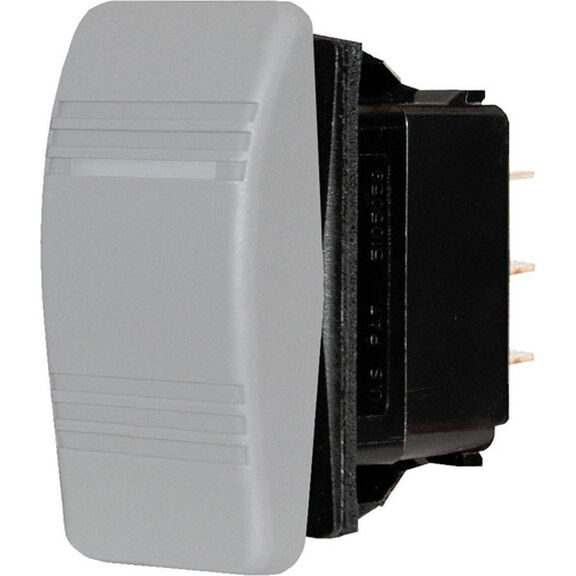 Contura Switch, SPST Pole/Throw, OFF-ON Action, 1 Embedded LED image number 0