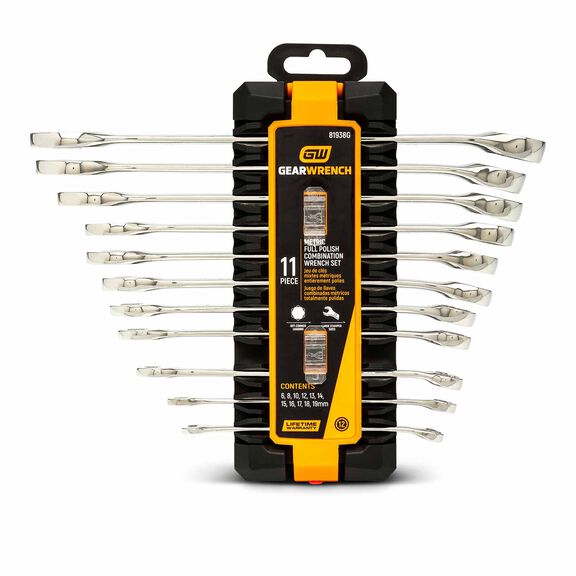 11-Piece Metric Combo End Wrench Set image number 1