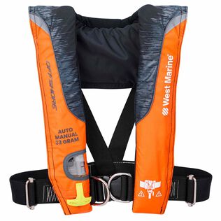 Adult Inflatable Offshore Life Jacket with Harness